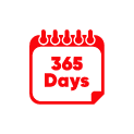 365-day non-stop